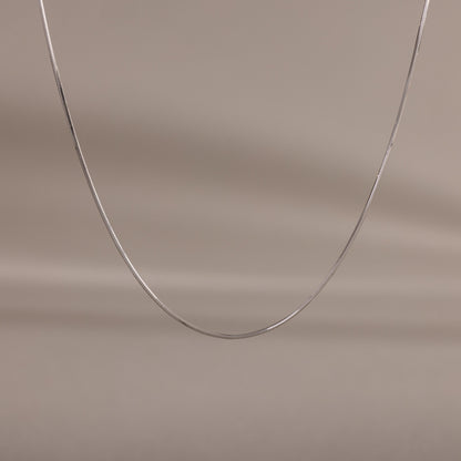 Dainty Herringbone Necklace