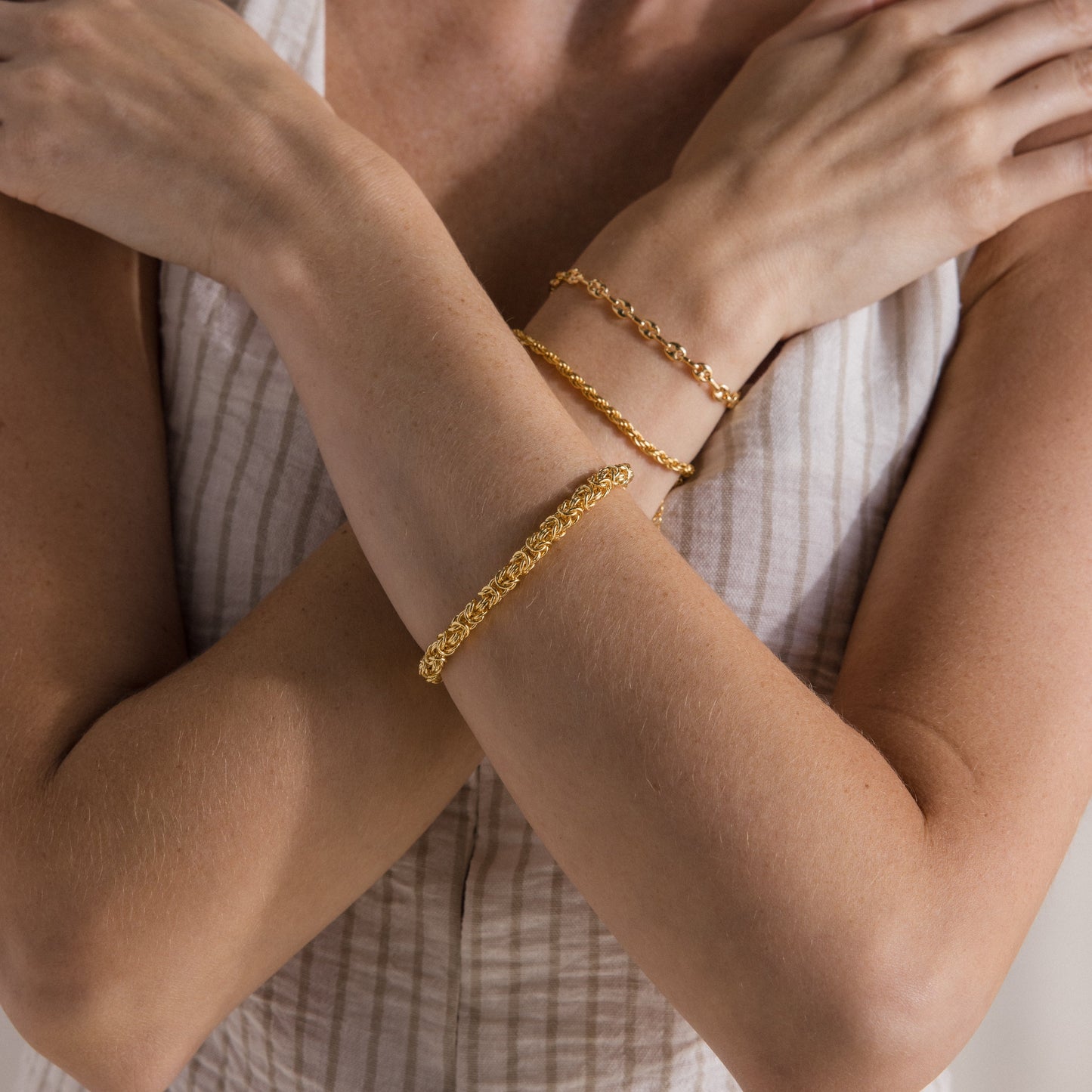 Bold Byzantine Bracelet