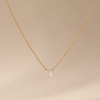 Teardrop Moonstone Necklace