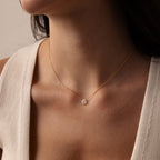 Teardrop Moonstone Necklace