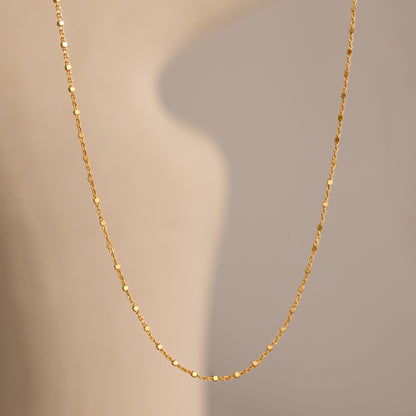 Dot Station Necklace