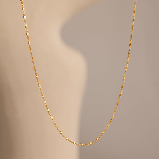 Dot Station Necklace
