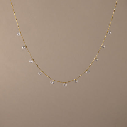 Satellite Diamond Necklace