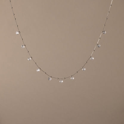 Satellite Diamond Necklace