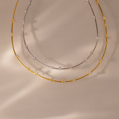 Sprinkle Diamond Necklace