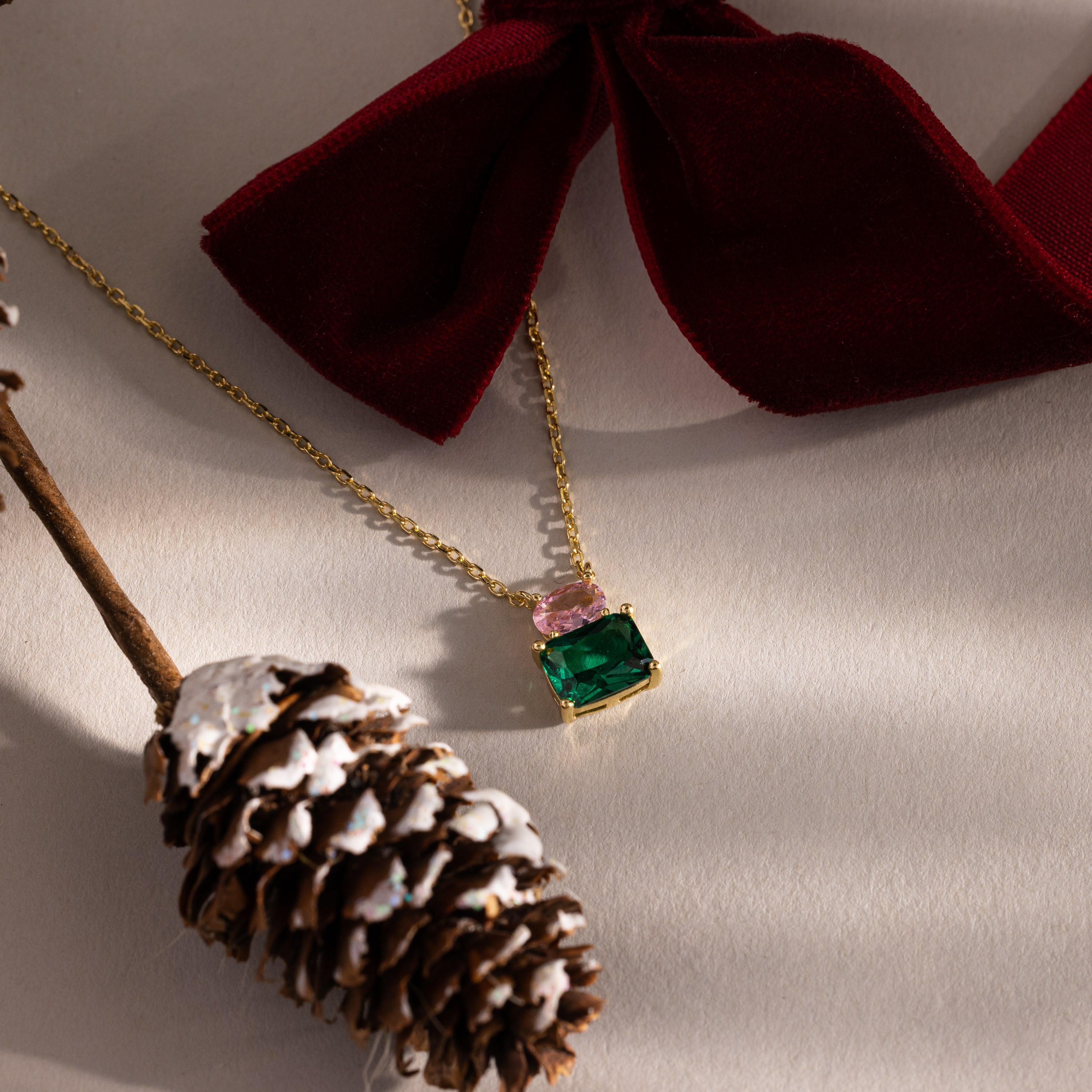 Emerald Bloom Necklace