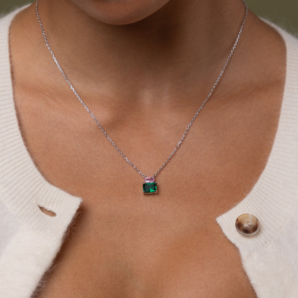 Emerald Bloom Necklace