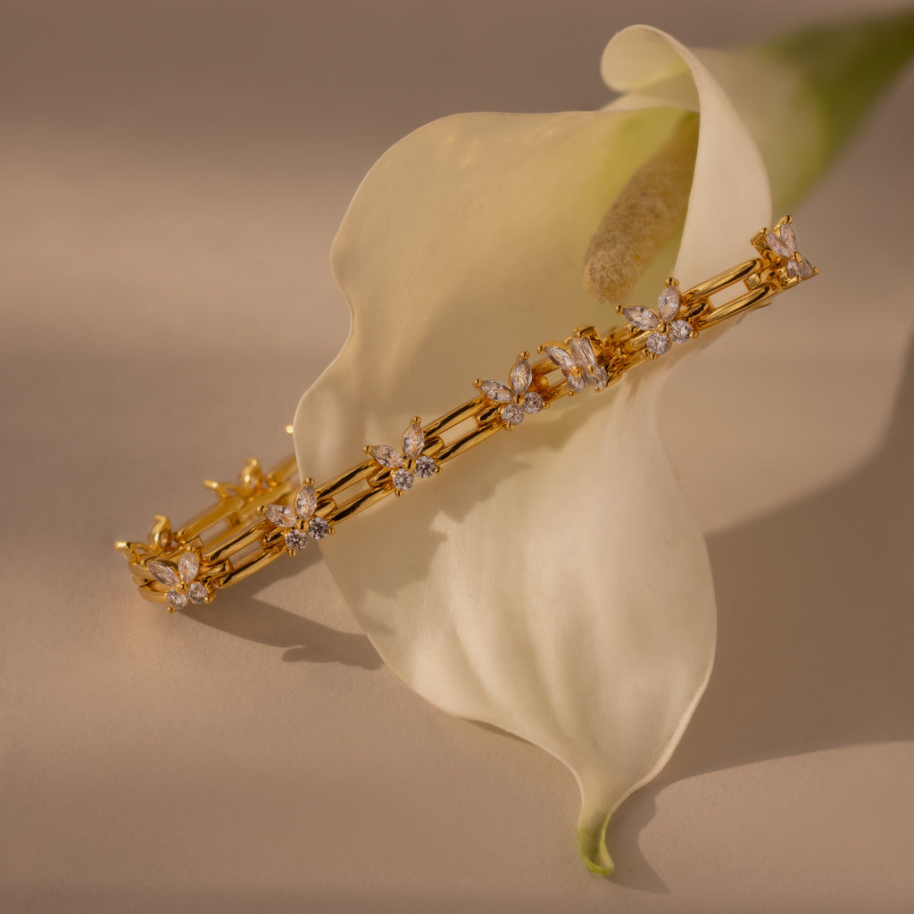 Mariposa Tennis Bracelet