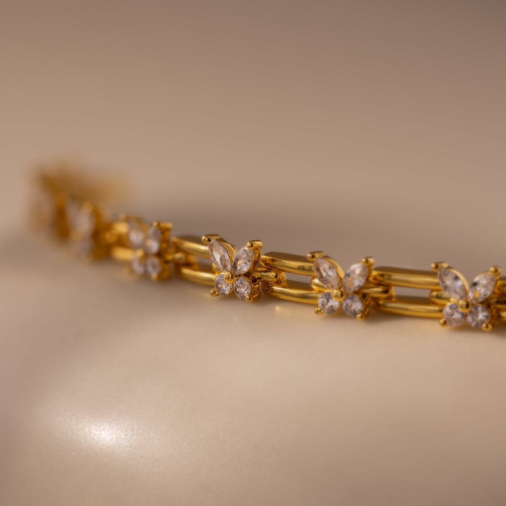 Mariposa Tennis Bracelet
