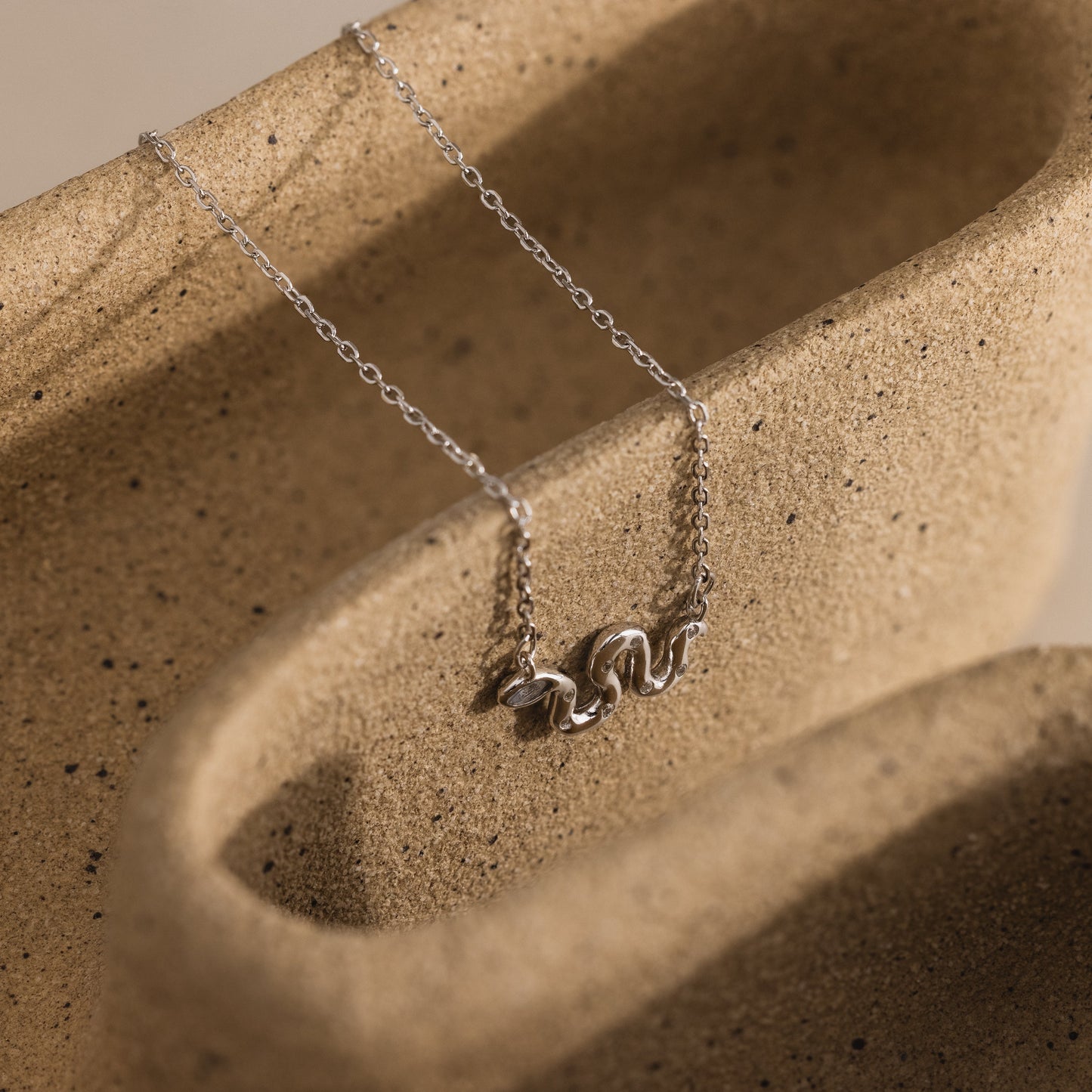 Dainty Viper Necklace