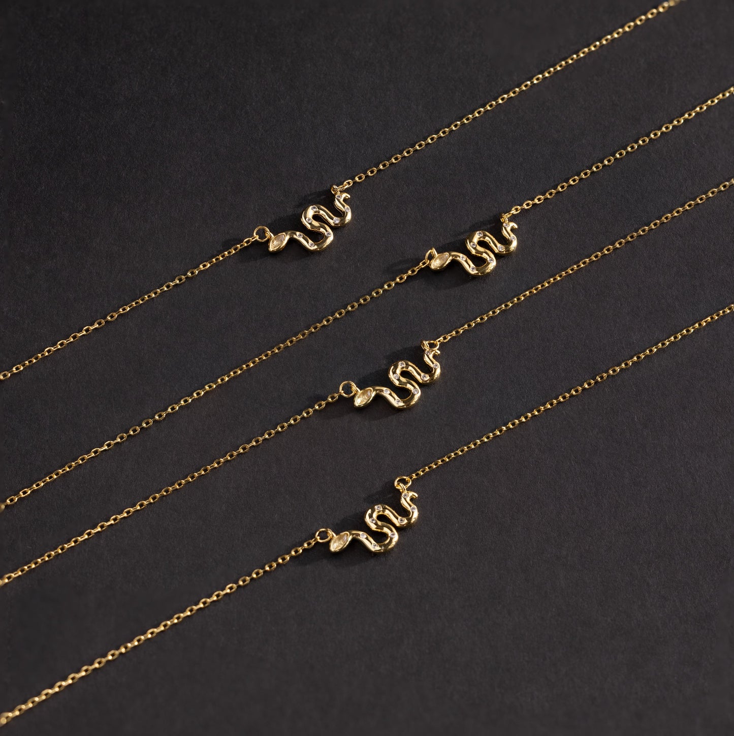 Dainty Viper Necklace