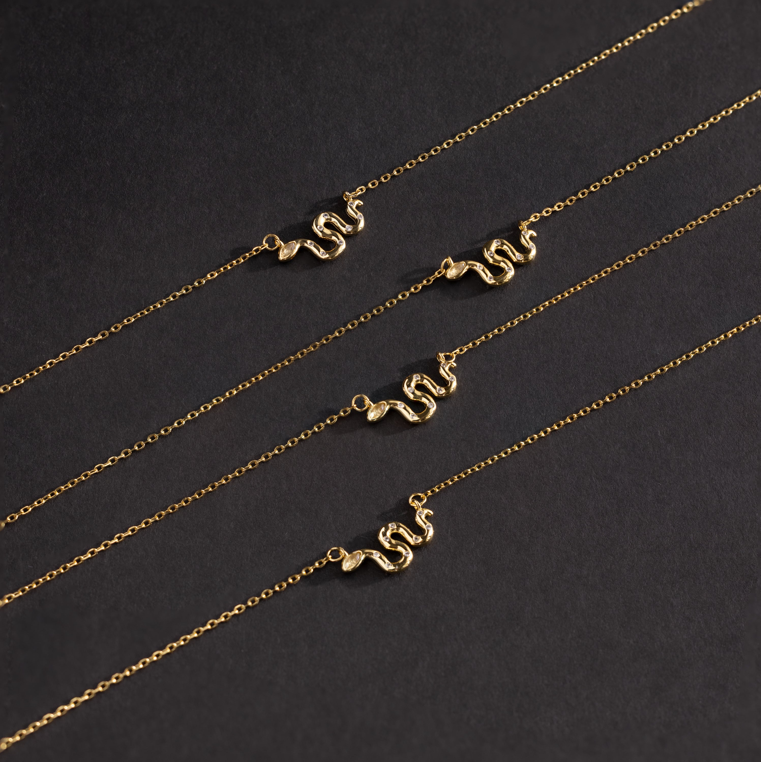 Dainty Viper Necklace