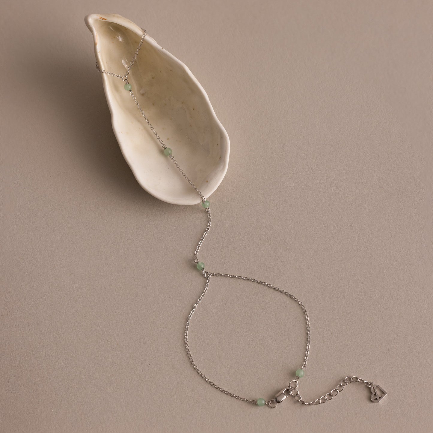 Jade Hand Chain Bracelet