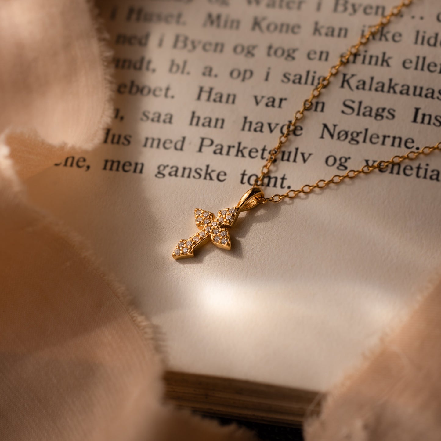 Vintage Cross Necklace