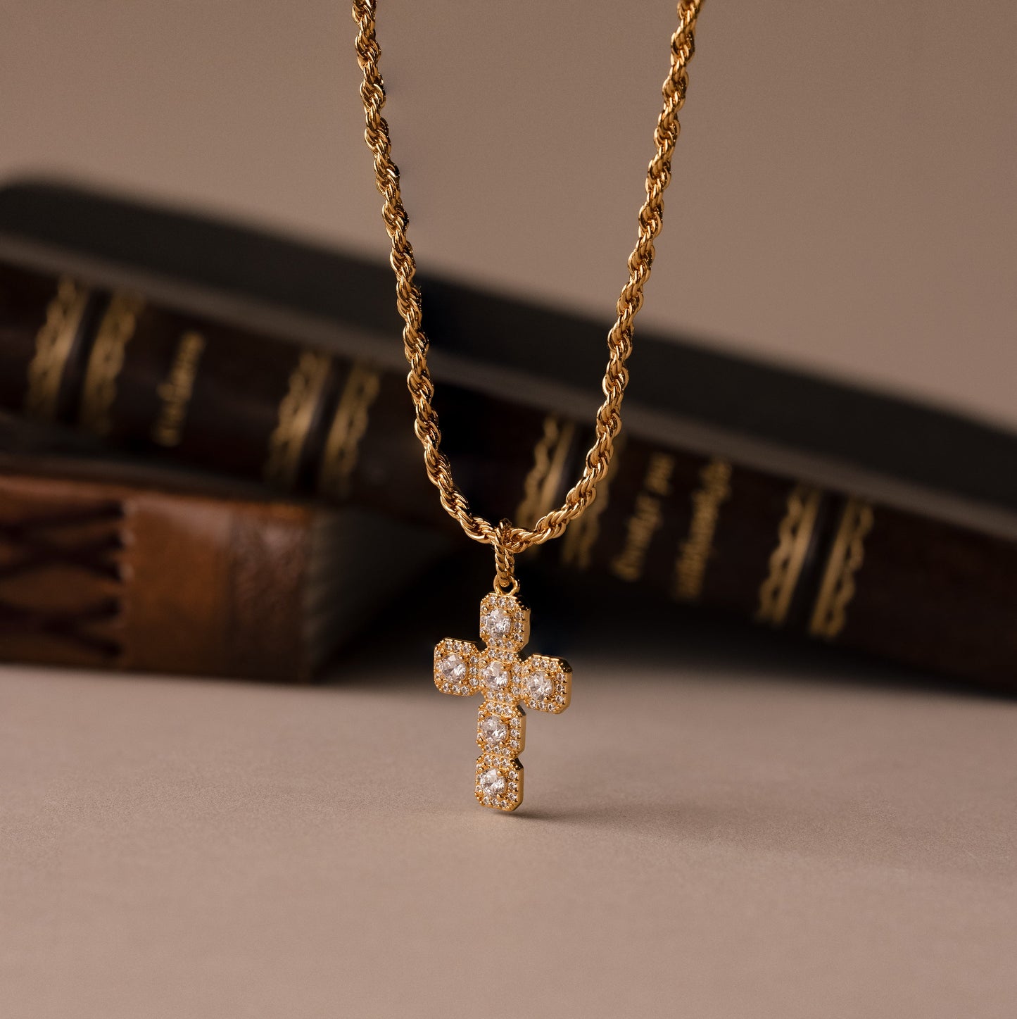 Majesty Cross Necklace