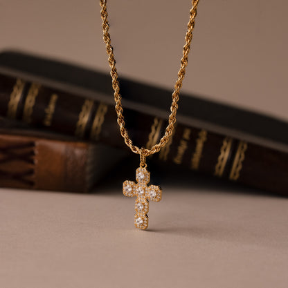 Majesty Cross Necklace