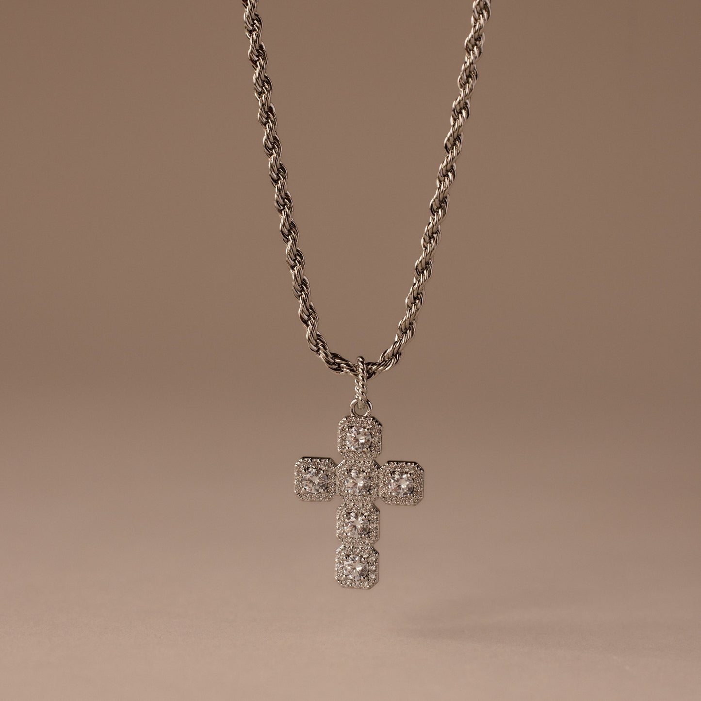 Majesty Cross Necklace