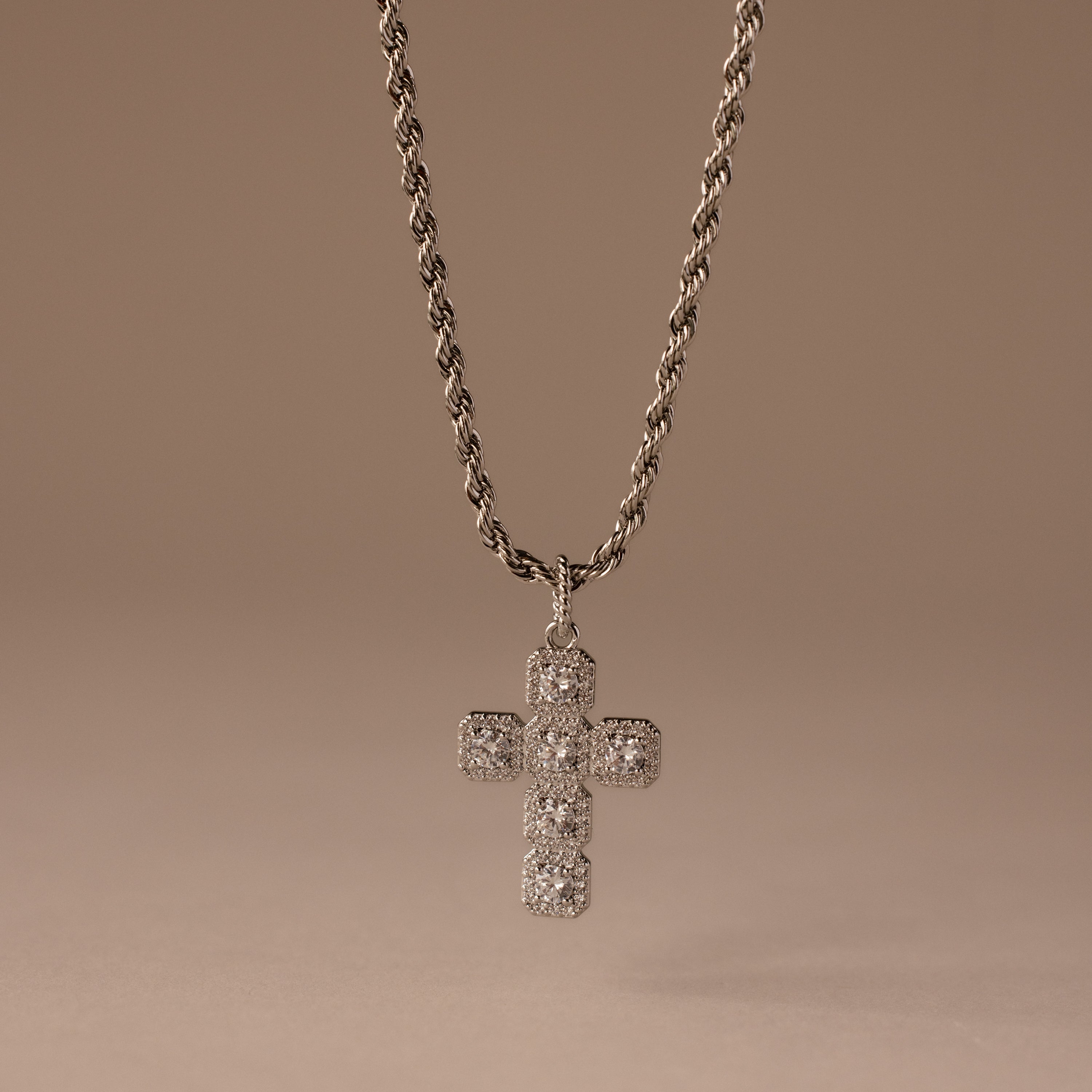 Majesty Cross Necklace