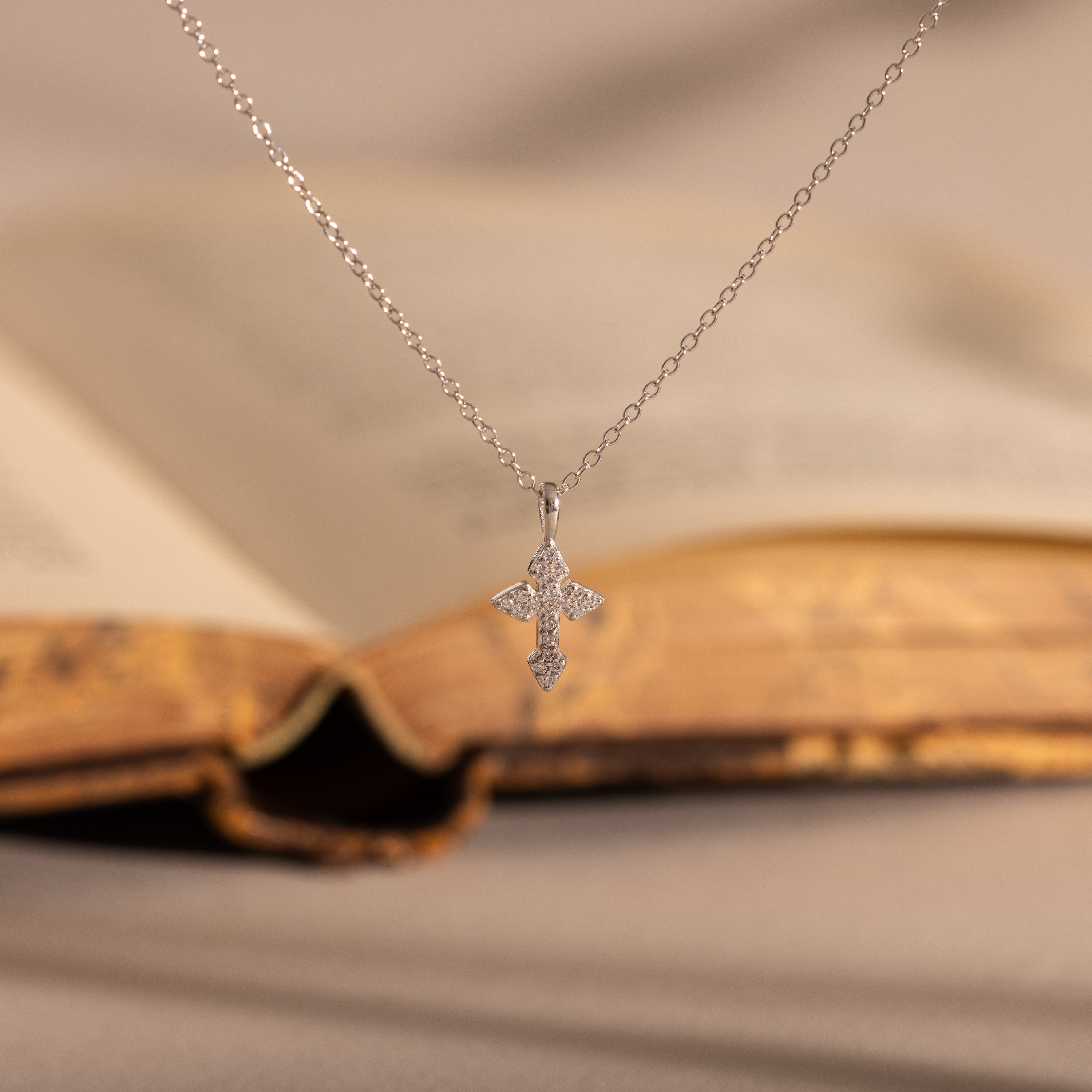 Vintage Cross Necklace