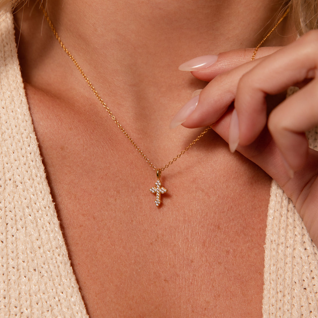 Vintage Cross Necklace