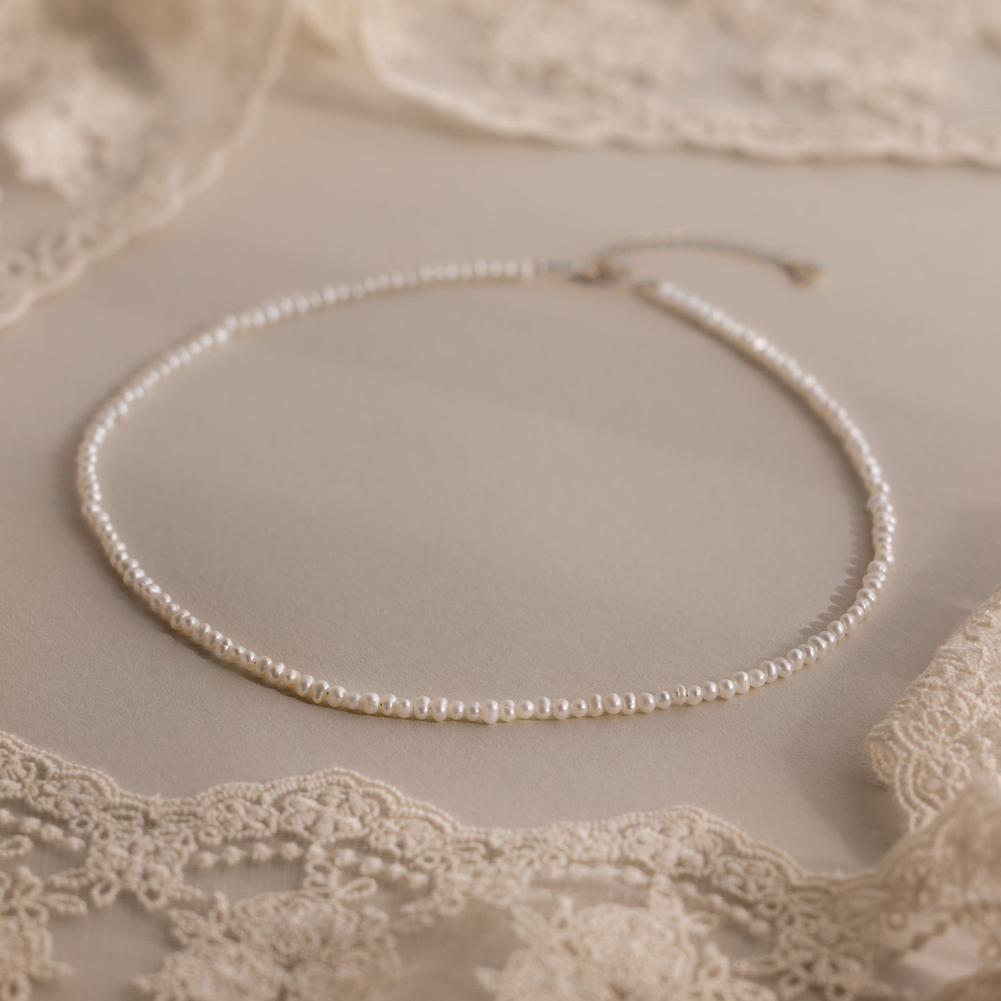 Summer Pearl Beaded Necklace
