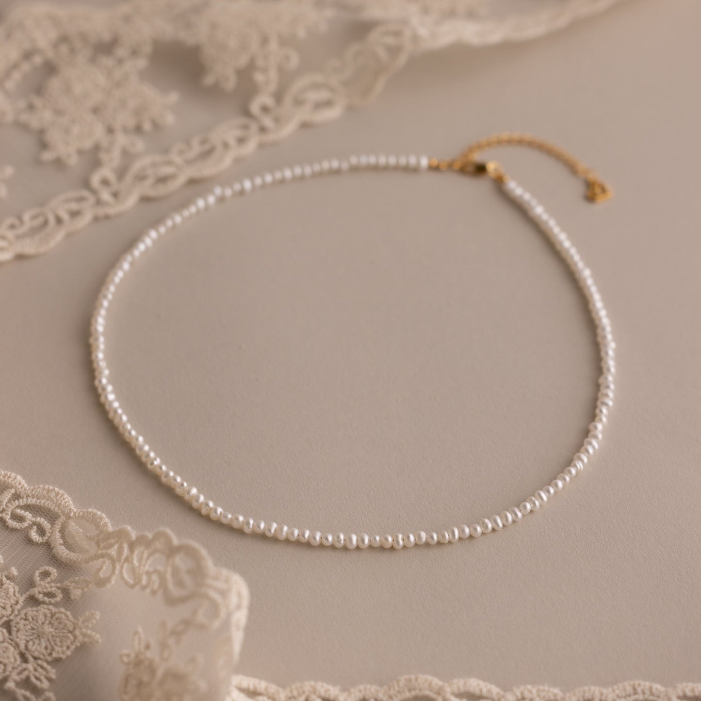 Summer Pearl Beaded Necklace