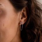Bow Chain Studs