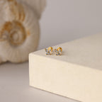 Butterfly Birthstone Flatback Studs