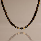 Beaded Tiger's Eye Necklace