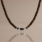 Beaded Tiger's Eye Necklace