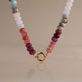 Ember Beaded Charm Necklace