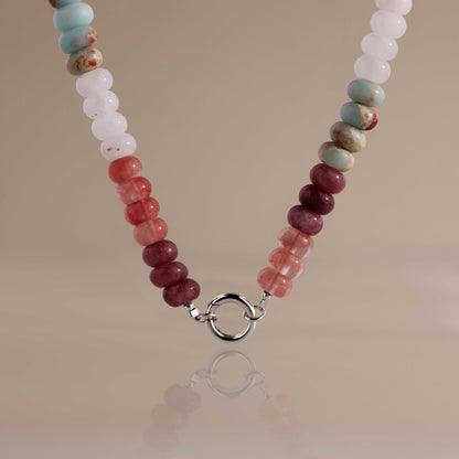 Ember Beaded Charm Necklace