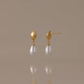 Tiny Pearl Drop Studs