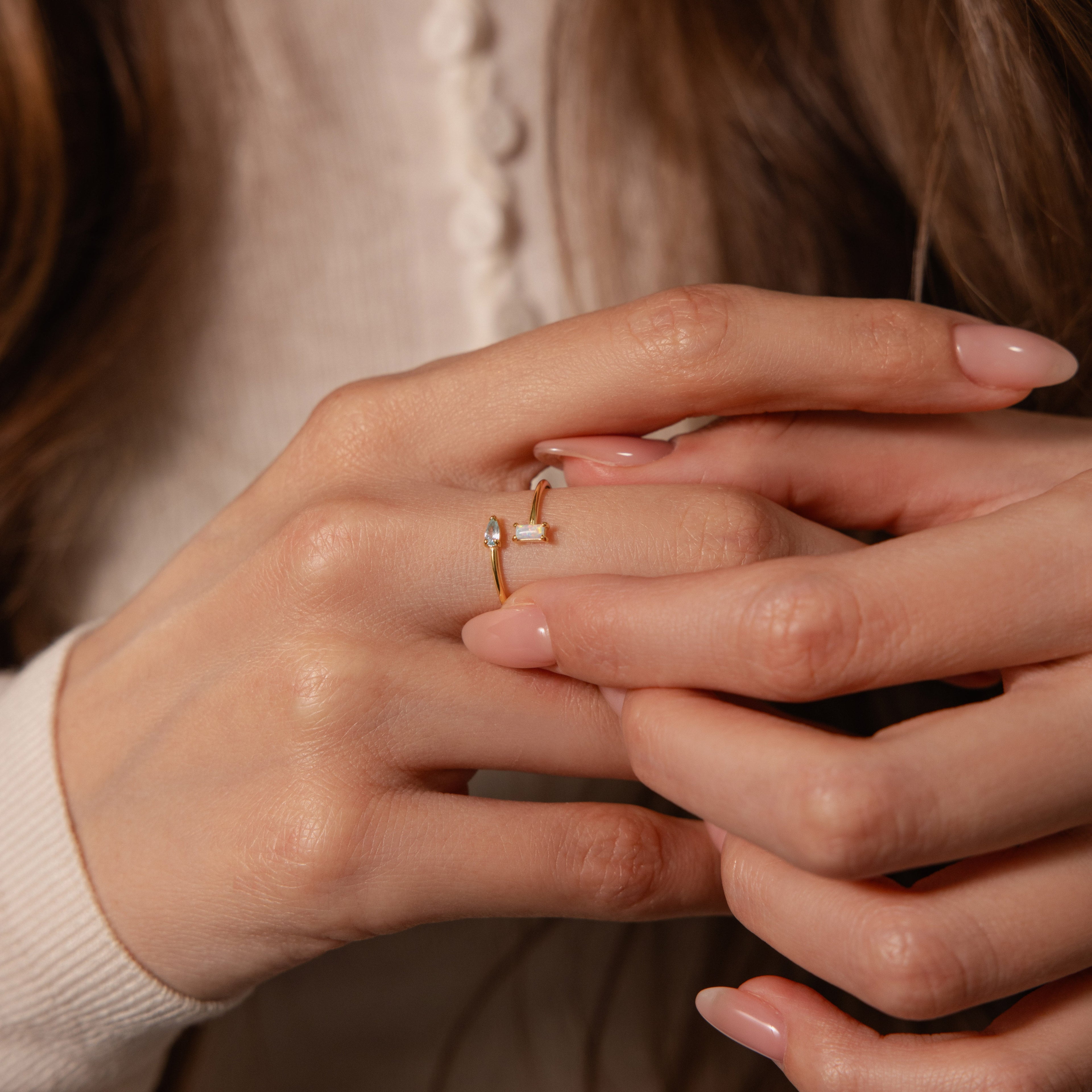 Toi et Moi Wrap Ring