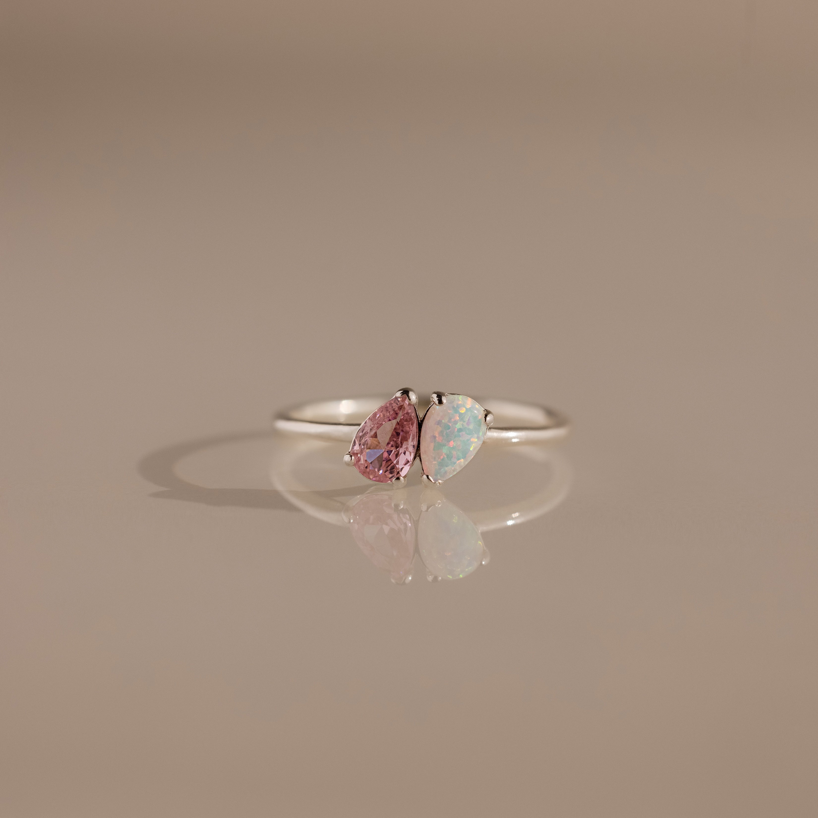 Duo Pear Toi Et Moi Ring