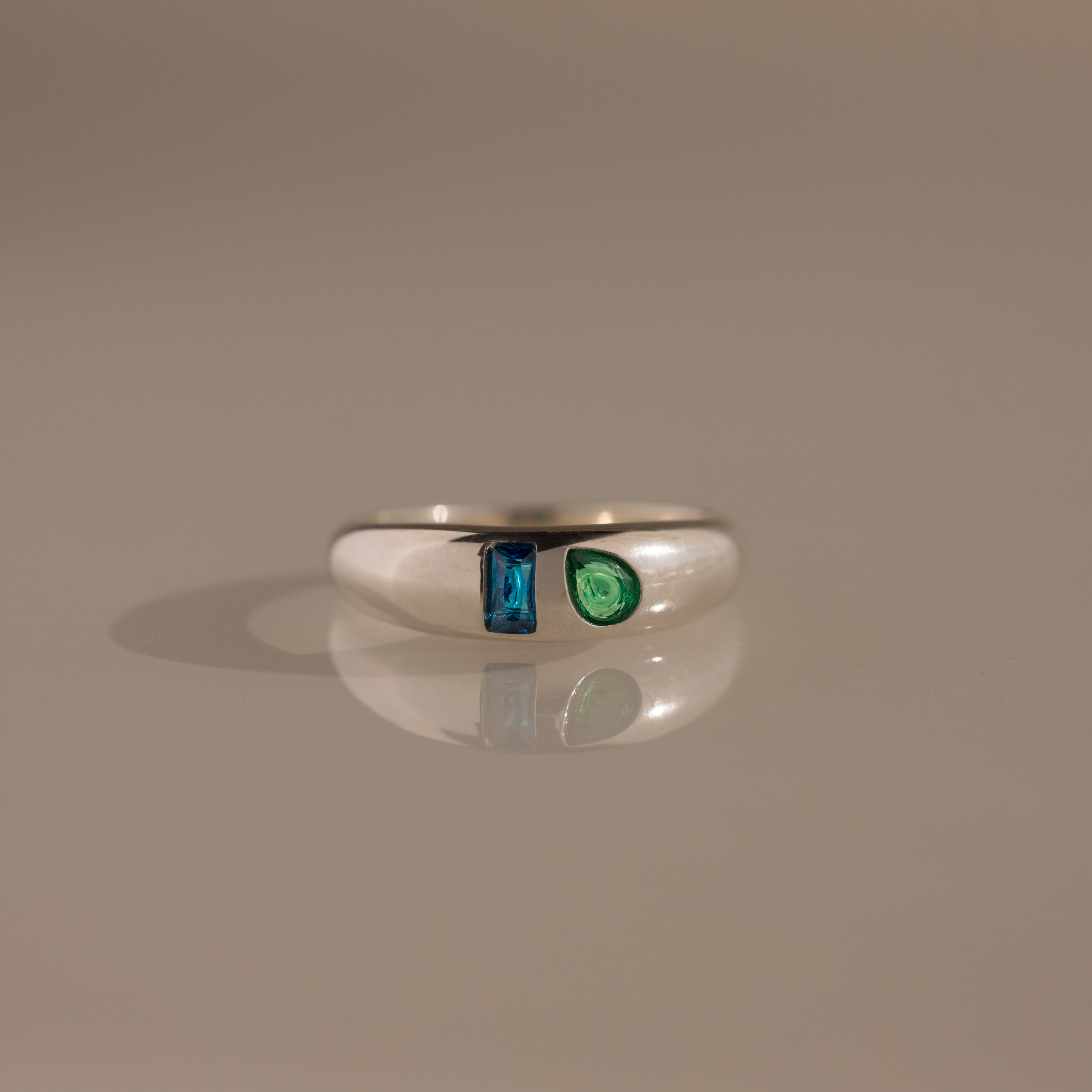 Toi et Moi Dome Ring