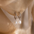 Margot Pearl Hoops
