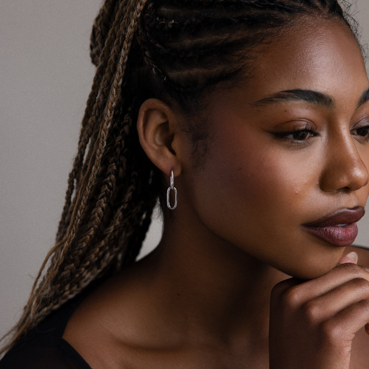 Amanda Link Earrings