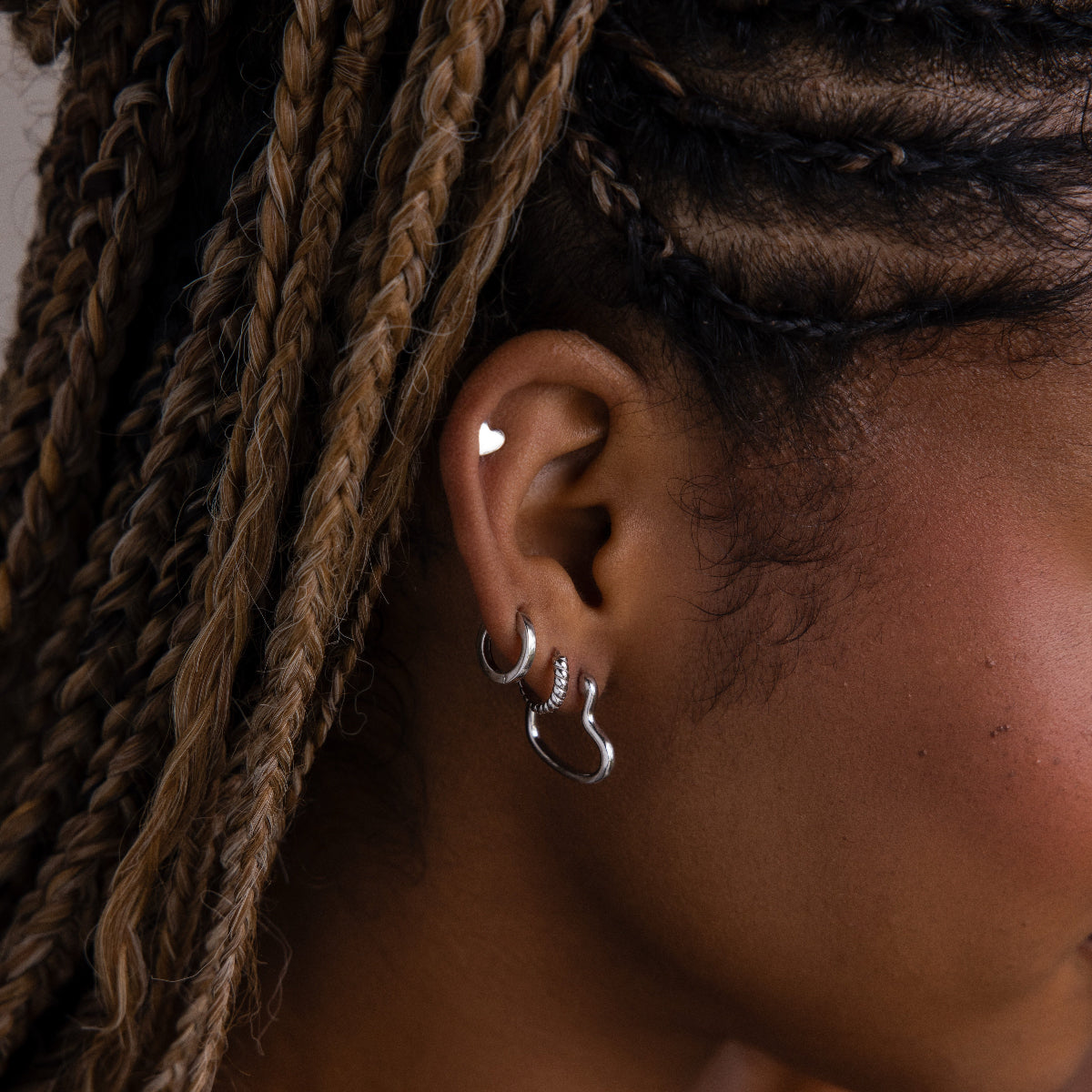 Classic Heart Studs