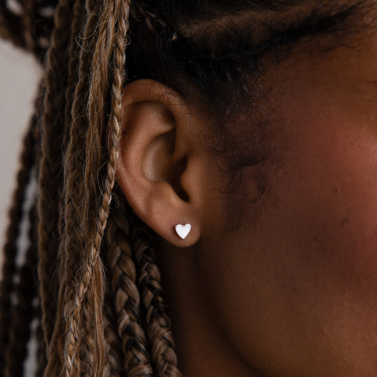 Classic Heart Studs