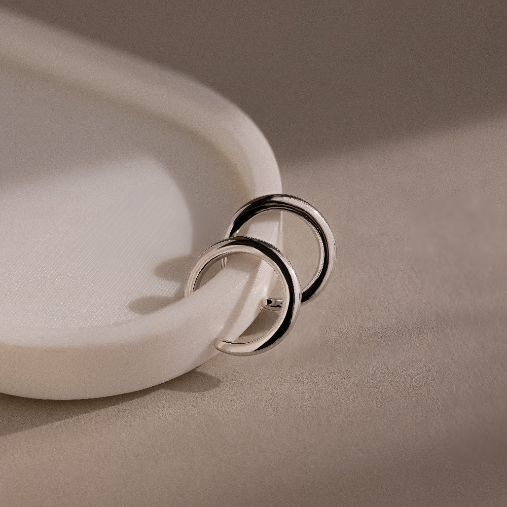 Cleo Cuffs in Silver