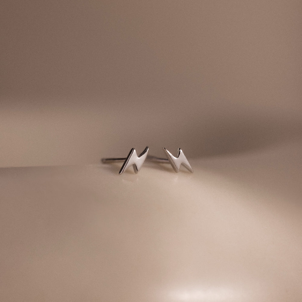 Lightning Bolt Studs