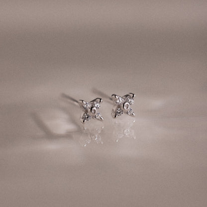 Hera Flower Studs