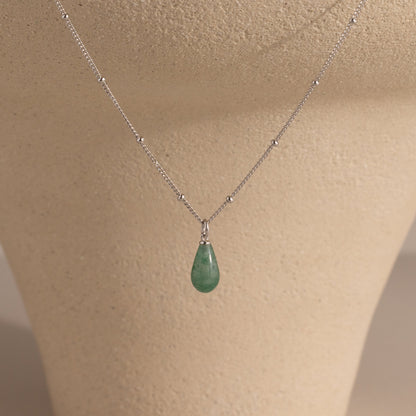 Jade Drop Necklace