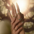 Zen Jade Curve Ring