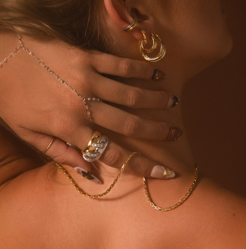 Sparkle Hand Chain Bracelet