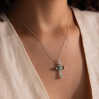 Jade Cross Necklace