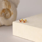 Butterfly Birthstone Flatback Studs