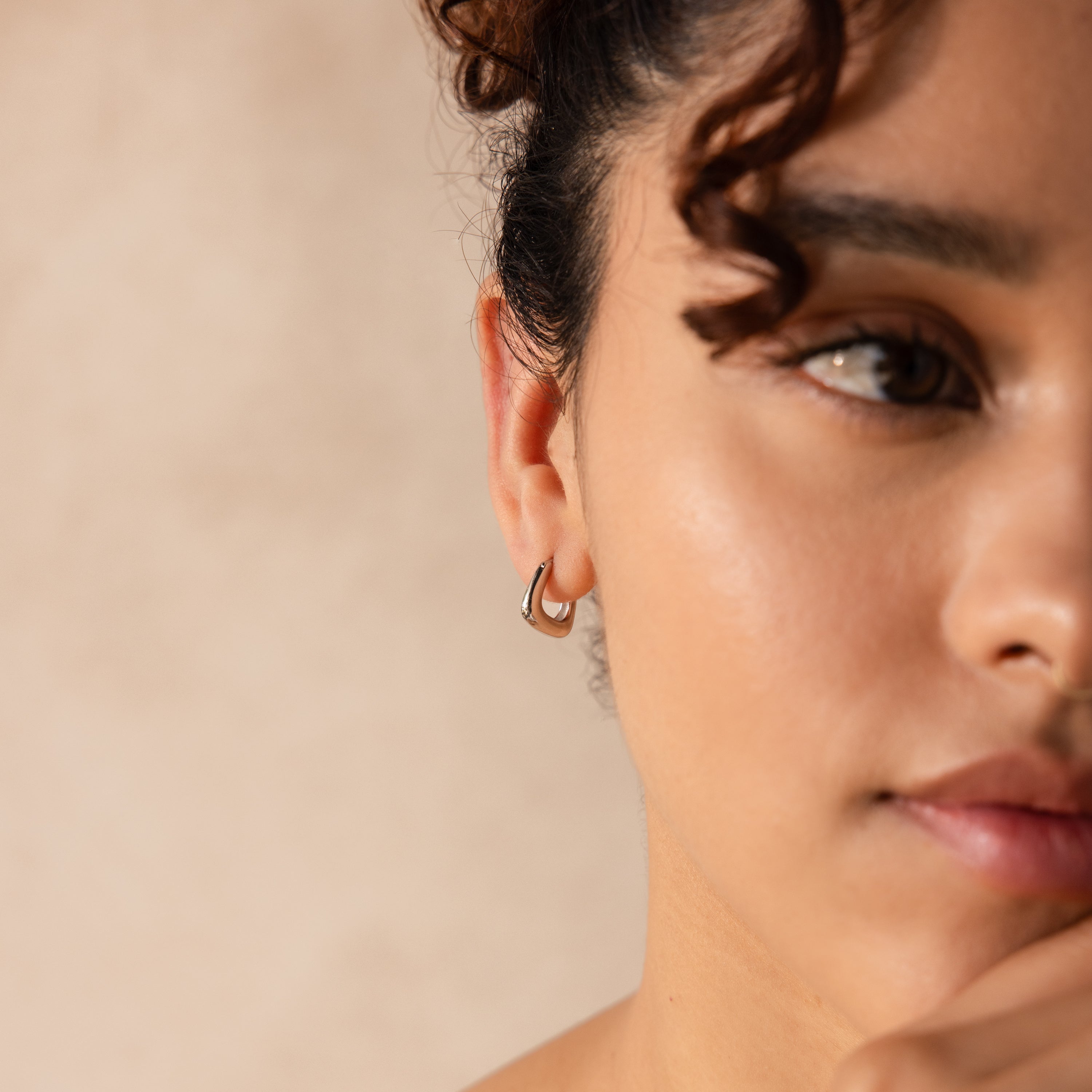 Bold Geometric Hoops