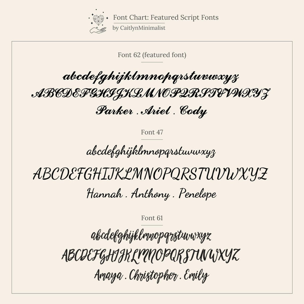 Carrie Multiple Name Necklace